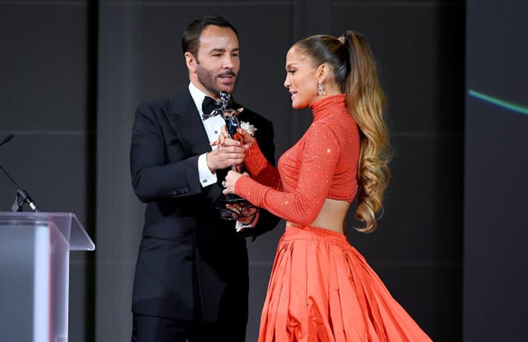 Jennifer Lopez CFDA award winner