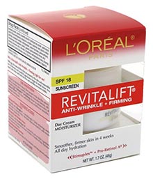 L’Oreal RevitaLift Complete Day Cream with SPF 18