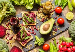 Healthy vegan food for Veganuary